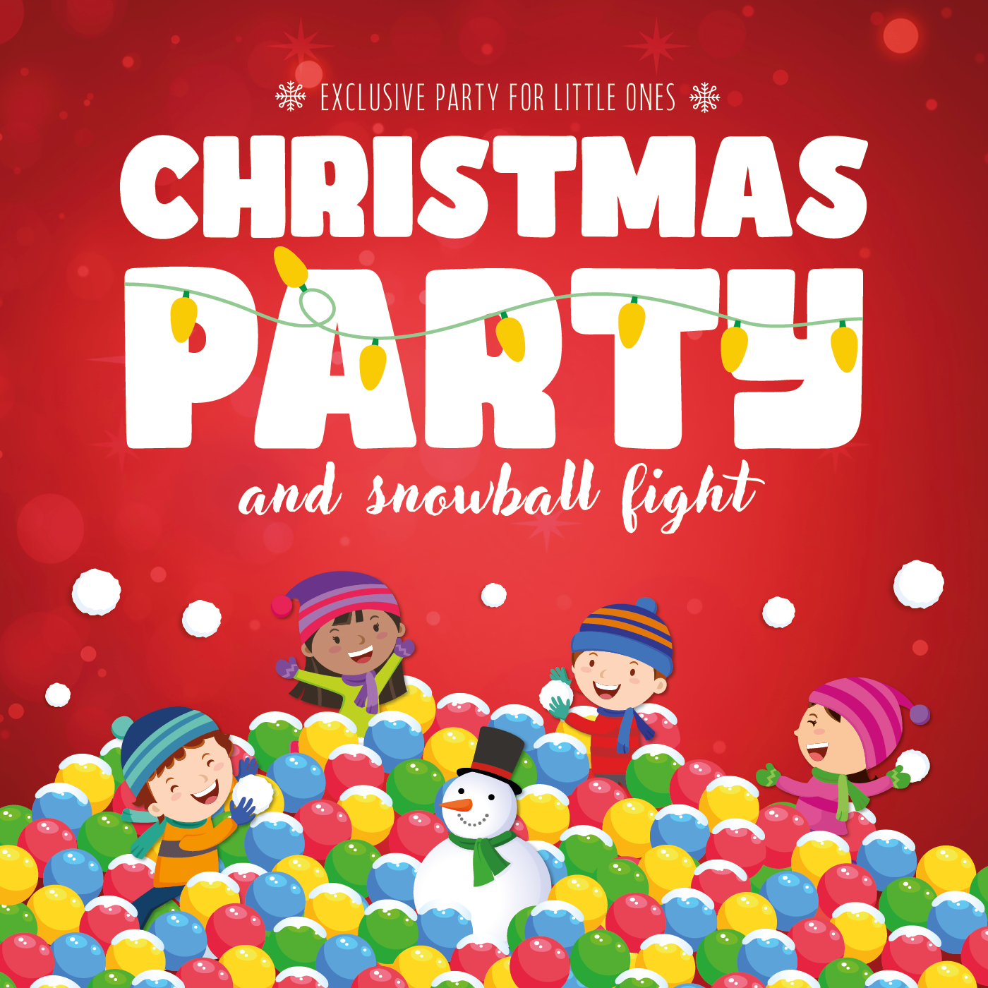 Christmas Party & Snow Ball Fight