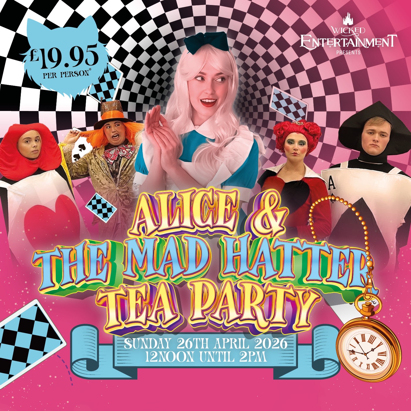 Alice and the Mad Hatters Tea Party